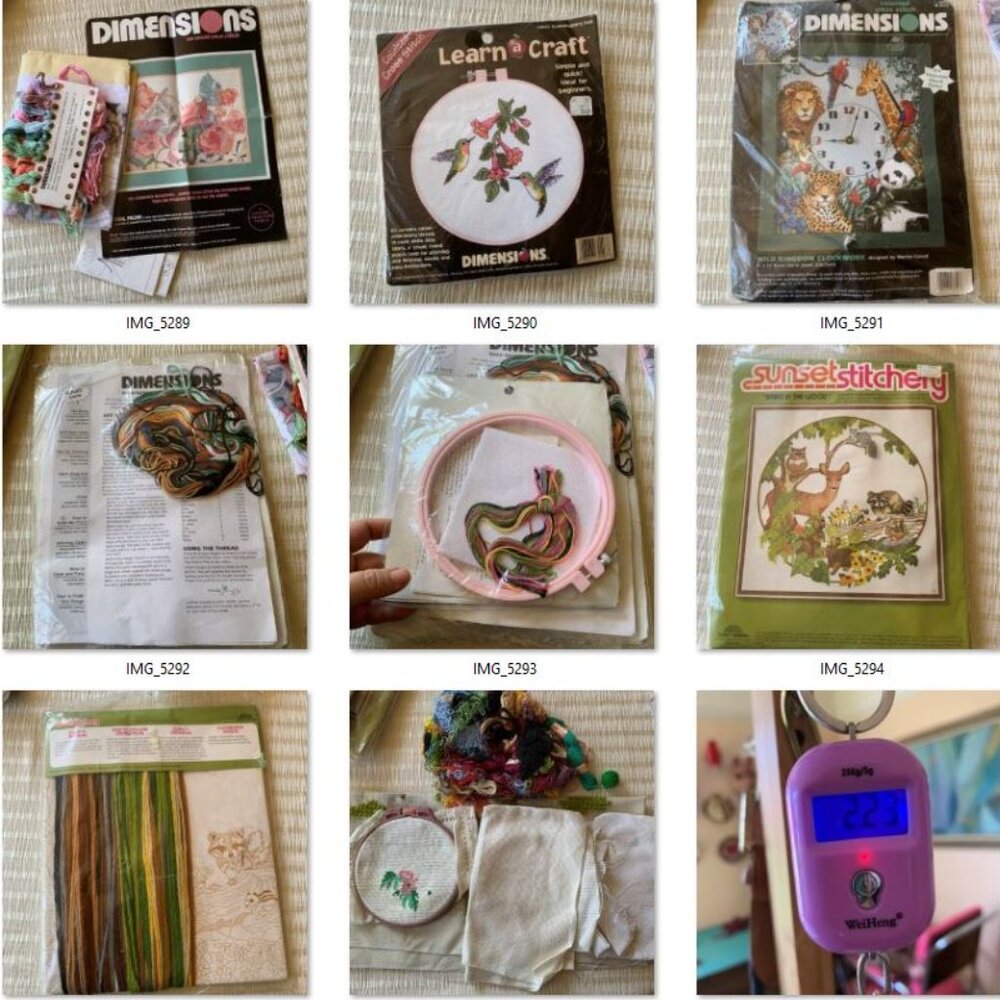Animal Themed Cross Stitch Kits & Supplies Cats Jungle Hummingbird Flowers